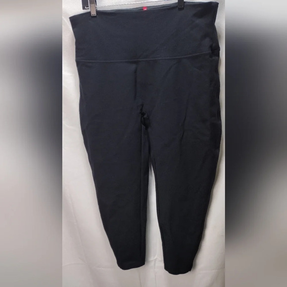 SPANX Women's Ponte Knit Ankle Leggings Size 3X Black NWOT - Picture 1 of 6
